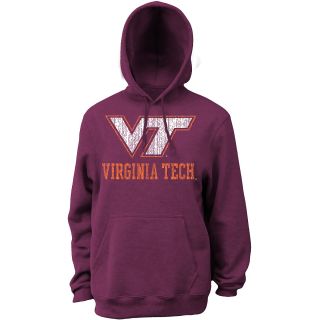 Classic Mens Virginia Tech Hokies Hooded Sweatshirt   Maroon   Size XXL/2XL,