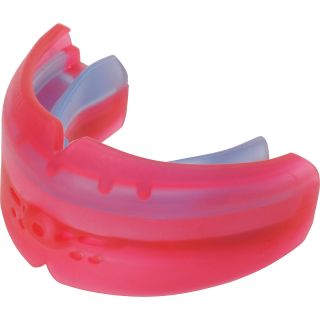 SHOCK DOCTOR Adult Ultra Double Braces Mouthguard, Red