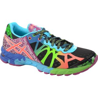 ASICS Womens GEL Noosa Tri 9 Running Shoes   Size 5, Black/neon