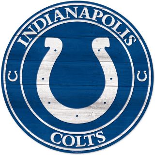 Wincraft Indianapolis Colts Round Wooden Sign (56659011)