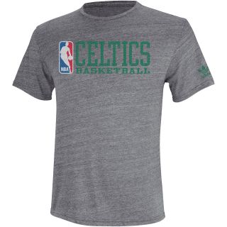 adidas Mens Boston Celtics Original Tri Blend Practice Shot Short Sleeve T 