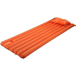 ALPINE DESIGN Inflatable Sleeping Pad with Pillow   X Large, Orange