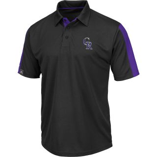 MAJESTIC ATHLETIC Mens Colorado Rockies Career Maker Performance Polo   Size