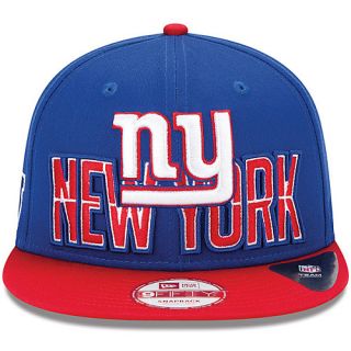 NEW ERA Mens New York Giants Draft 9FIFTY Snapback Cap, Navy