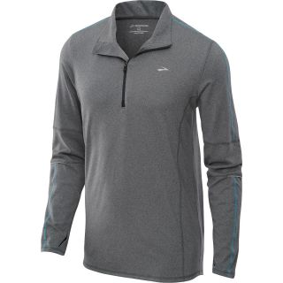 BROOKS Mens Essential 1/2 Zip Long Sleeve Running Top   Size Small,