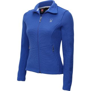 SPYDER Womens Endure Full Zip Sweater   Size XS/Extra Small, Blue Light