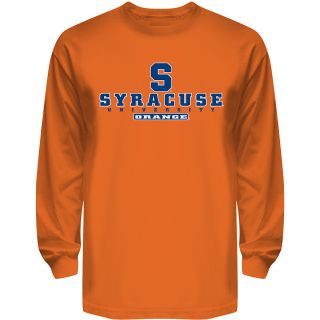 T SHIRT INTERNATIONAL Mens Syracuse Orange Reload Long Sleeve T Shirt   Size
