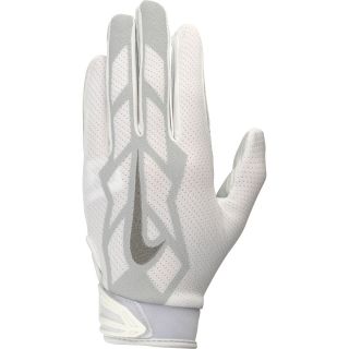 NIKE Youth Vapor Jet 3.0 Football Gloves   Size Small, White
