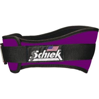Schiek Nylon Lifting Belt   4 3/4 inch   Size Small, Purple (2004 PRPL SM)