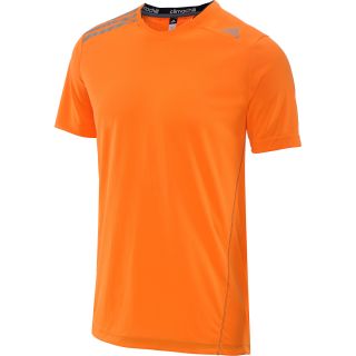 adidas Mens ClimaChill Short Sleeve Running T Shirt   Size Xl, Solar Zest