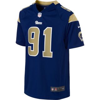 NIKE Youth St. Louis Rams Chris Long Game Team Color Jersey   Size Large