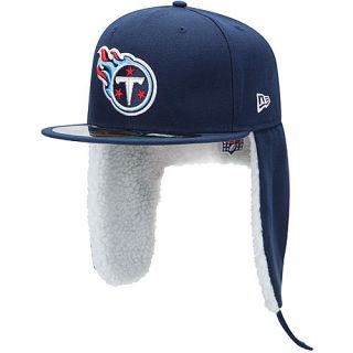 NEW ERA Mens Tennessee Titans On Field Dog Ear 59FIFTY Fitted Cap   Size 7.5,