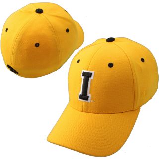 Zephyr Iowa Hawkeyes ZH Stretch Fit Hat   Gold   Size Large, Iowa Hawkeyes