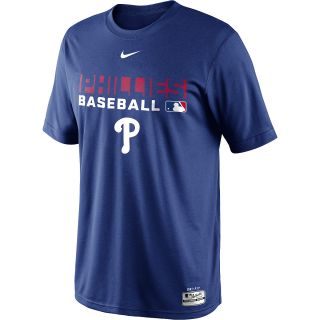 NIKE Mens Philadelphia Phillies Dri FIT Legend Team Issue Short Sleeve T Shirt