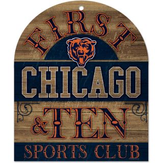 Wincraft Chicago Bears 10X11 Club Wood Sign (91132010)