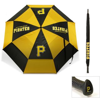 Team Golf MLB Pittsburgh Pirates 62 Inch Double Canopy Golf Umbrella