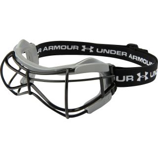 UNDER ARMOUR Illusion Field Hockey and Lacrosse Eye Mask, Silver