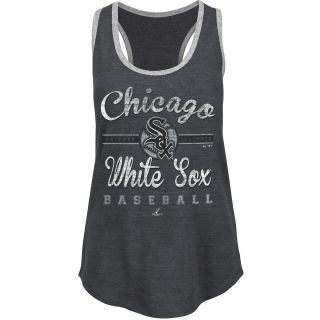 MAJESTIC ATHLETIC Womens Chicago White Sox Authentic Tradition Tank Top   Size