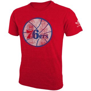 adidas Youth Philadelphia 76ers Originals Big Better Logo Tri Blend Short 