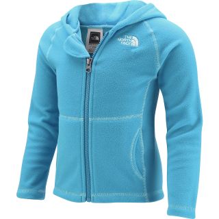 THE NORTH FACE Toddler Girls Glacier Hoodie   Size 3t, Turquoise/white