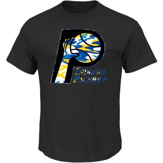 MAJESTIC ATHLETIC Mens Indiana Pacers HWC Team Color Camo Short Sleeve T Shirt