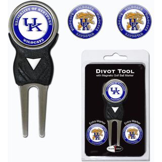 Team Golf University of Kentucky Wildcats 3 Marker Signature Divot Tool Pack