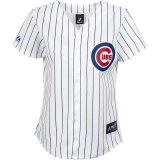 Majestic Athletic Chicago Cubs Starlin Castro Womens Replica Home Jersey  