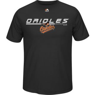 MAJESTIC ATHLETIC Mens Baltimore Orioles Aggressive Feel Short Sleeve T Shirt  