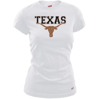 MJ Soffe Womens Texas Longhorns T Shirt   White   Size Large, Texas Longhorns