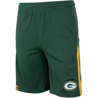 NFL Team Apparel Youth Green Bay Packers Gameday Performance Shorts   Size