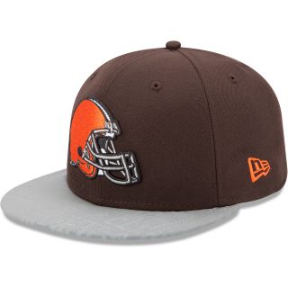 NEW ERA Mens Cleveland Browns On Stage Draft 59FIFTY Fitted Cap   Size 7.75,