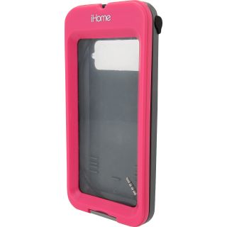 IHOME Waterproof iPhone 5 and 4/4s Hard Case, Pink