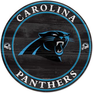 Wincraft Carolina Panthers Round Wooden Sign (56582012)