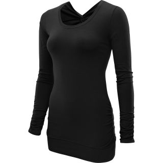 SOYBU Womens Passion Long Sleeve T Shirt   Size Large, Black