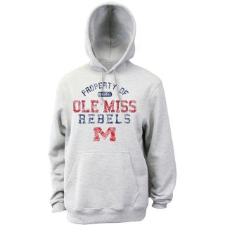 Classic Mens Mississippi Rebels Hooded Sweatshirt   Oxford   Size Small,