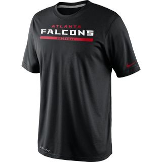NIKE Mens Atlanta Falcons Legend Elite Font T Shirt   Size Small,