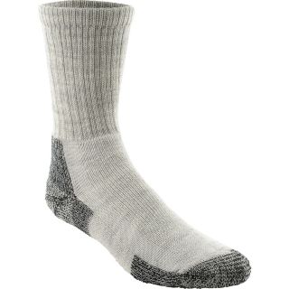 Thorlo Thick Cushion Hiking Crew Socks   Size Medium, Grey/black
