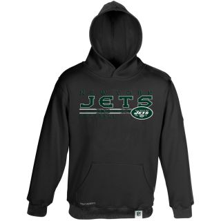 NFL Team Apparel Youth New York Jets Alternate Color Performance Hoody   Size