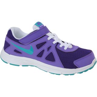 NIKE Girls Revolution 2 Running Shoes   Size 4, Court Purple/white
