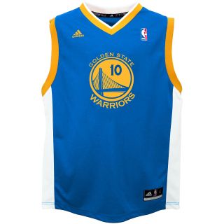 adidas Youth Golden State Warriors David Lee Replica Road Jersey   Size Large,