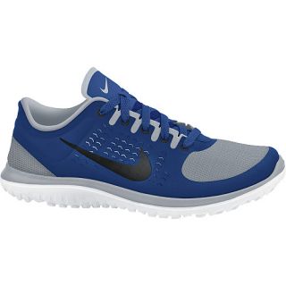 NIKE Mens FS Lite Run Running Shoes   Size 12, Royal Blue/platinum