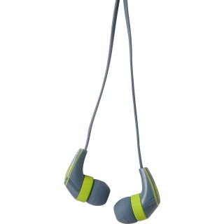 SKULLCANDY 50/50 Earbuds With Mic   Discontinued Model, Grey/lime