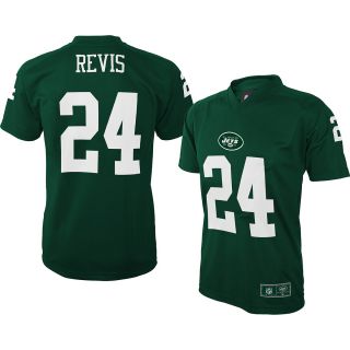 NFL Team Apparel Youth New York Jets Darrelle Revis Fashion Performance Name
