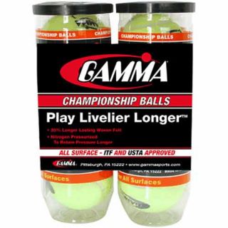 Gamma Championship Tennis Ball   4 Pack (090852855002)