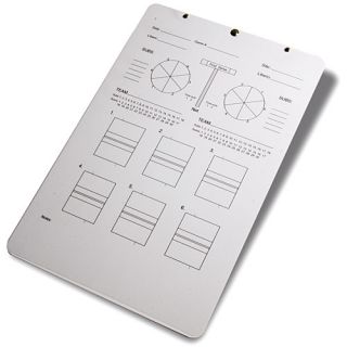 Tandem Sport Coaches Deluxe Volleyball Clipboard (TSDELUXECLIP)