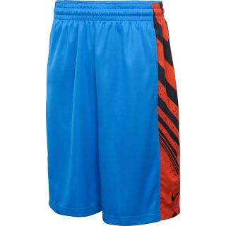 NIKE Mens Sequalizer Basketball Shorts   Size Xl, Blue/orange