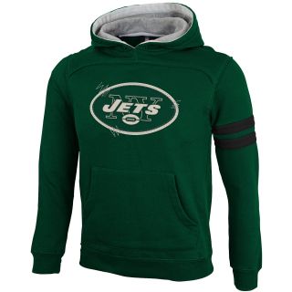 NFL Team Apparel Youth New York Jets Super Soft Fleece Hoody   Size Medium