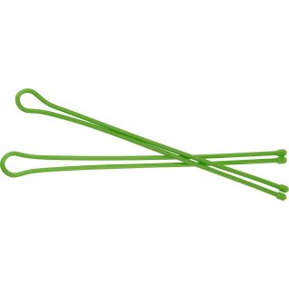 NITE IZE Gear Tie Reusable 32 inch Rubber Twist Ties   2 Pack   Size 32, Lime