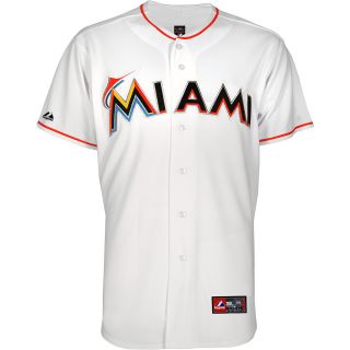 Majestic Athletic Miami Marlins Blank Replica Home Jersey   Size XL/Extra