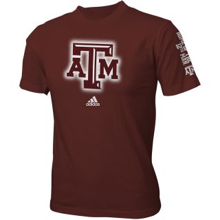 adidas Youth Texas A&M Aggies Sideline Elude Short Sleeve T Shirt   Size Xl